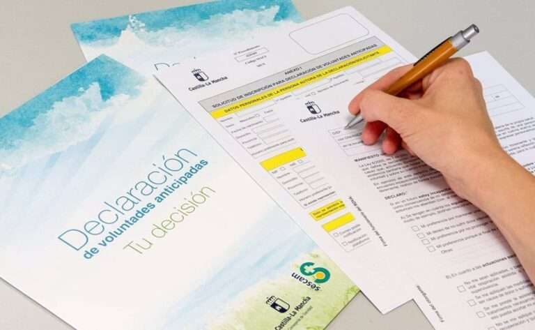 El 2023, año en que más personas han solicitado su inscripción en el registro de voluntades anticipadas en C-LM