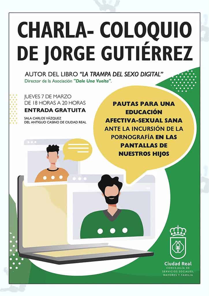Jorge Gutiérrez ofrece pautas para una educación afectiva-sexual sana este jueves en Ciudad Real