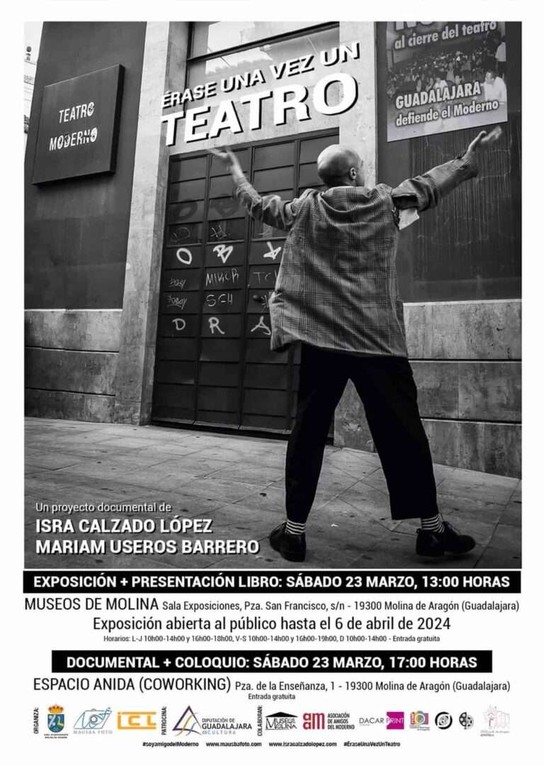El trabajo que documenta la oposición cívica al cierre del Moderno de Guadalajara llega el sábado a Molina de Aragón