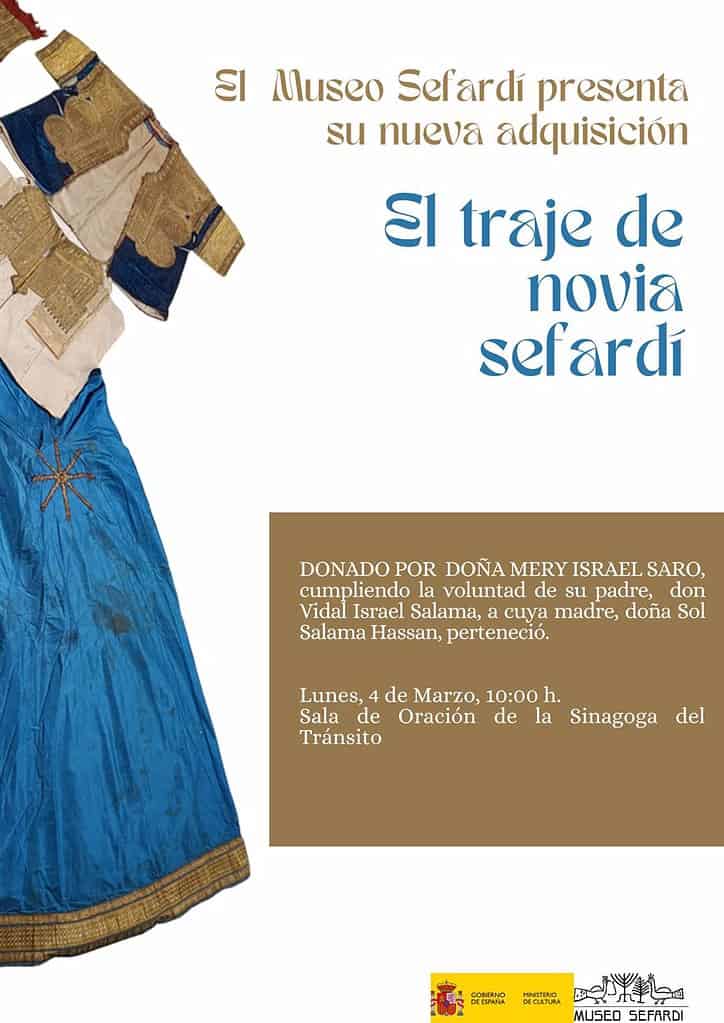 Museo Sefardí pone de relevancia el papel de la mujer en el mundo judío sumando un traje de berberisca a su colección