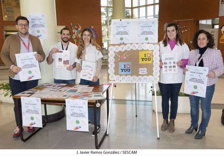 La salud sexual protagoniza la campaña 'Salud en 12 meses' de Sanidad en la UAH de Guadalajara