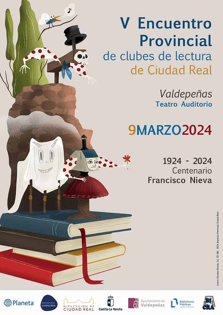 Más de 430 personas participarán este sábado en el V Encuentro provincial de clubes de lectura en Valdepeñas