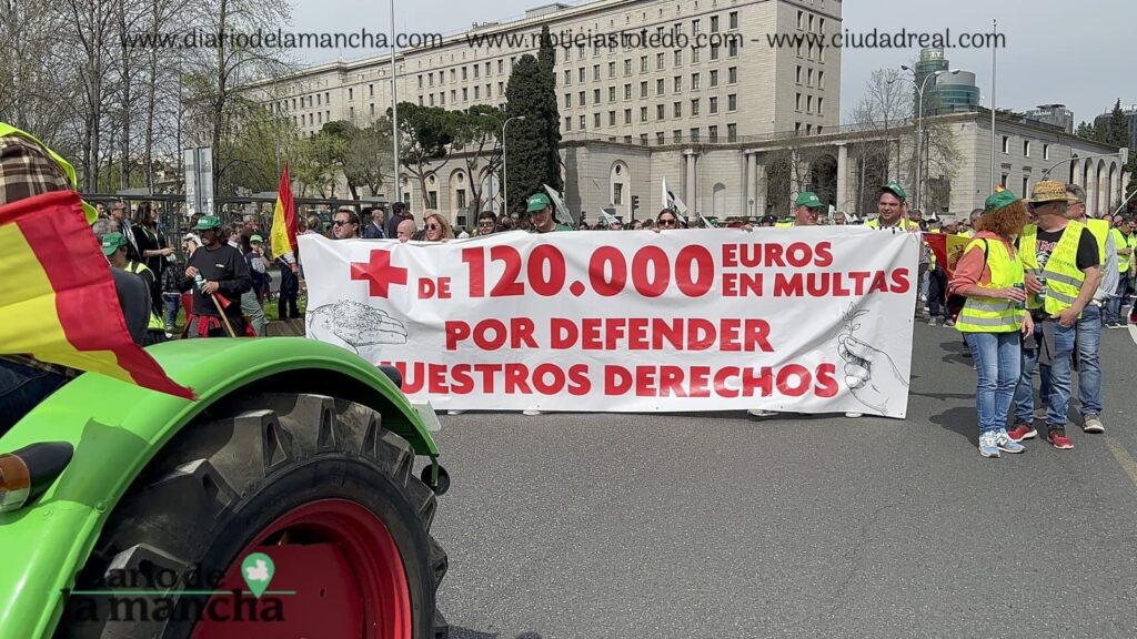 España se Moviliza: La protesta de tractores que recorrió la capital 48