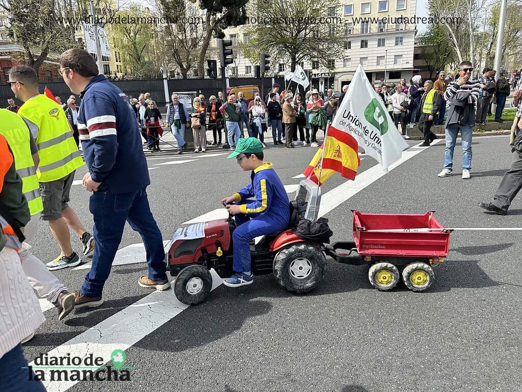 España se Moviliza: La protesta de tractores que recorrió la capital 54