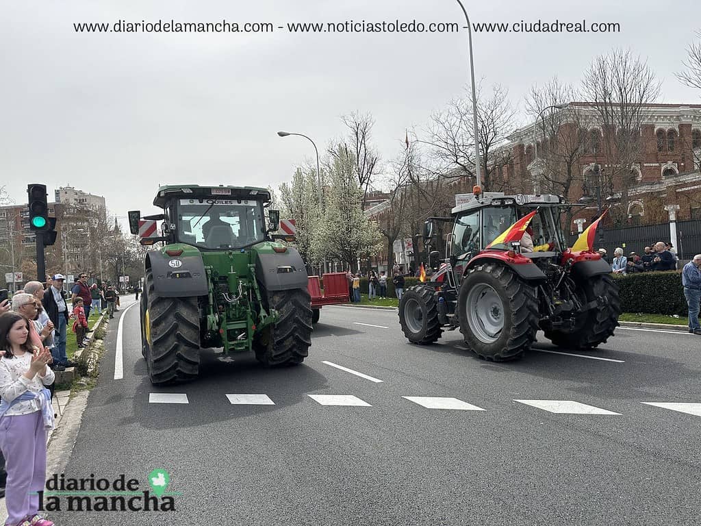 España se Moviliza: La protesta de tractores que recorrió la capital 72