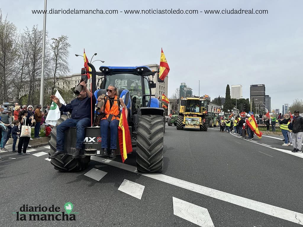 España se Moviliza: La protesta de tractores que recorrió la capital 74