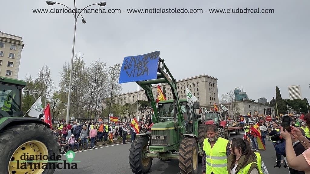 España se Moviliza: La protesta de tractores que recorrió la capital 82