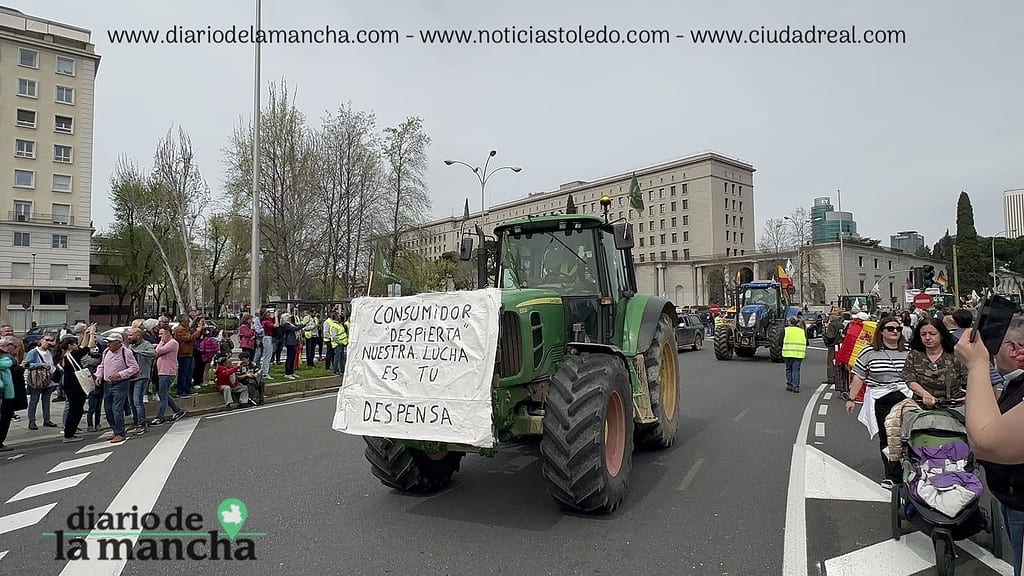 España se Moviliza: La protesta de tractores que recorrió la capital 85