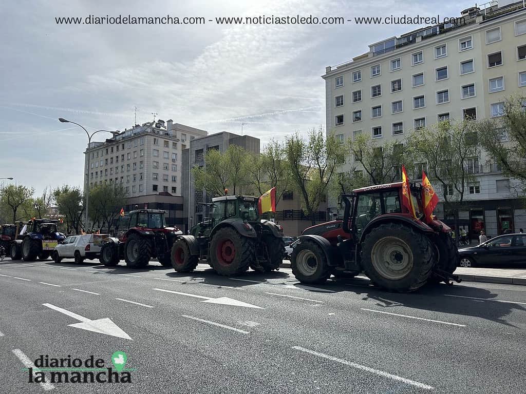 España se Moviliza: La protesta de tractores que recorrió la capital 8