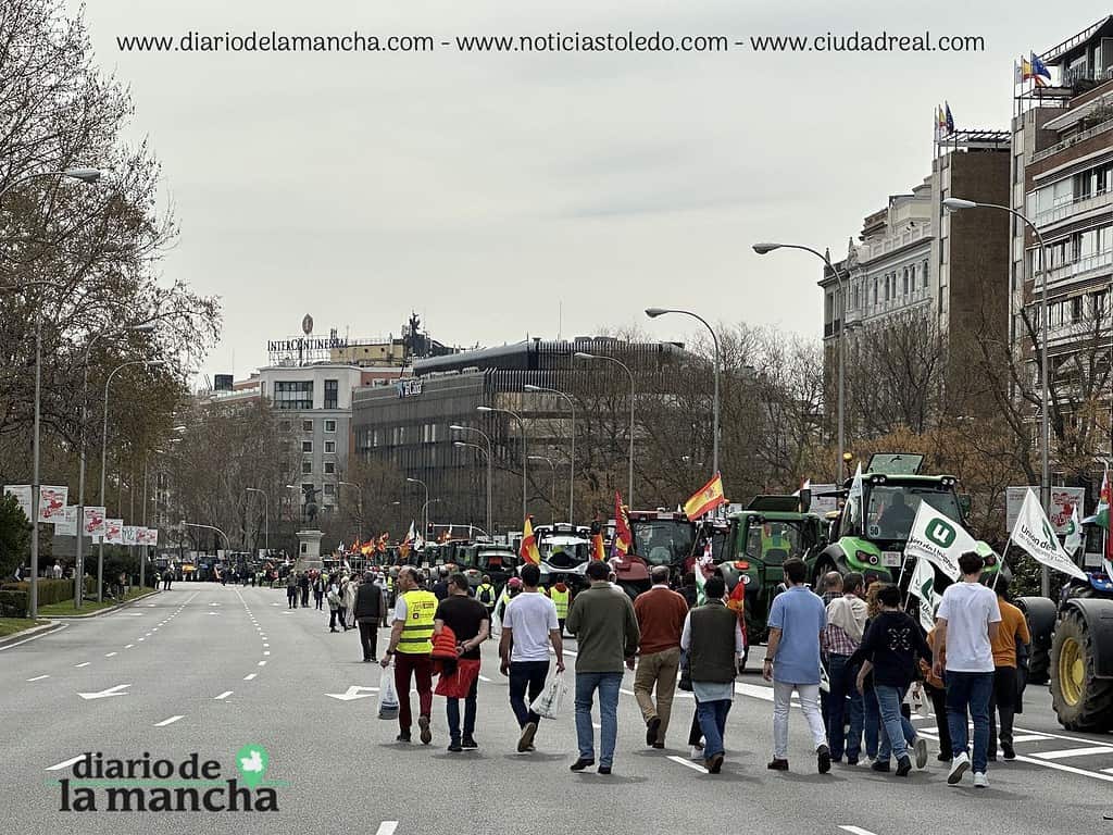 España se Moviliza: La protesta de tractores que recorrió la capital 97