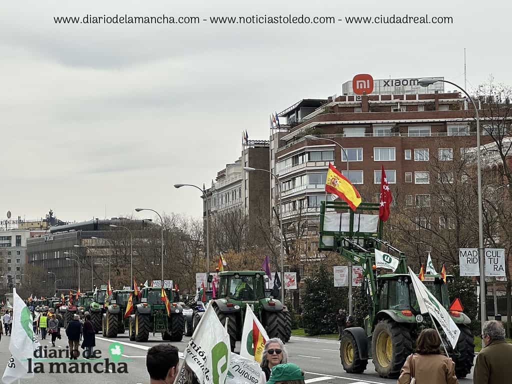 España se Moviliza: La protesta de tractores que recorrió la capital 101