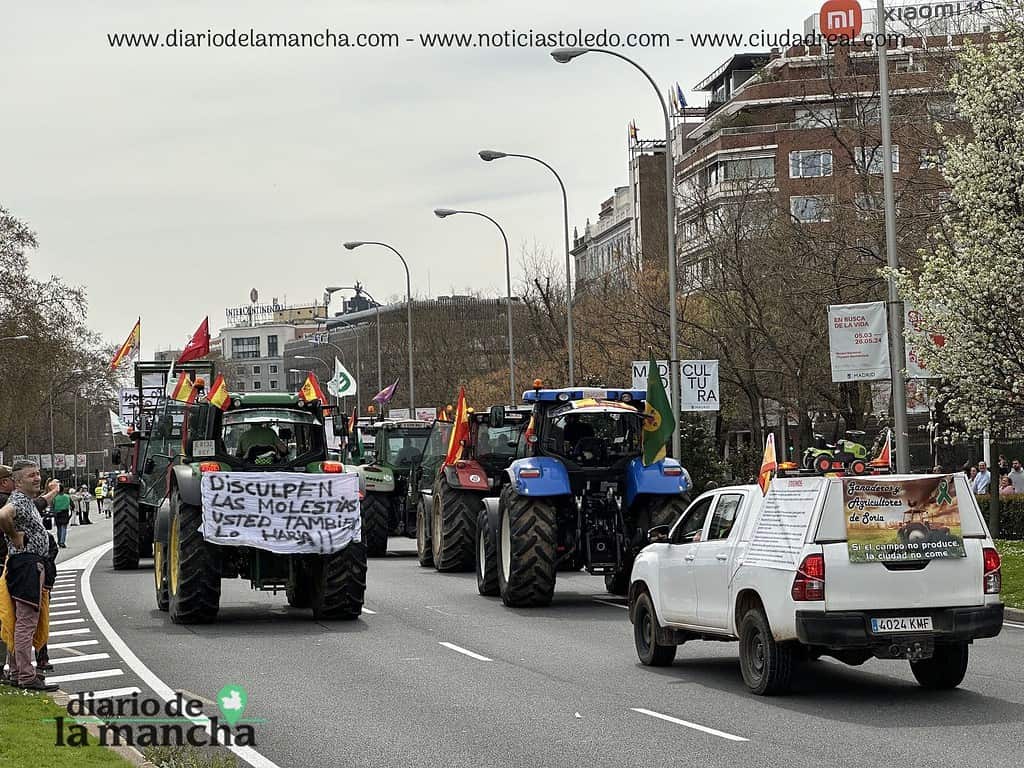 España se Moviliza: La protesta de tractores que recorrió la capital 102