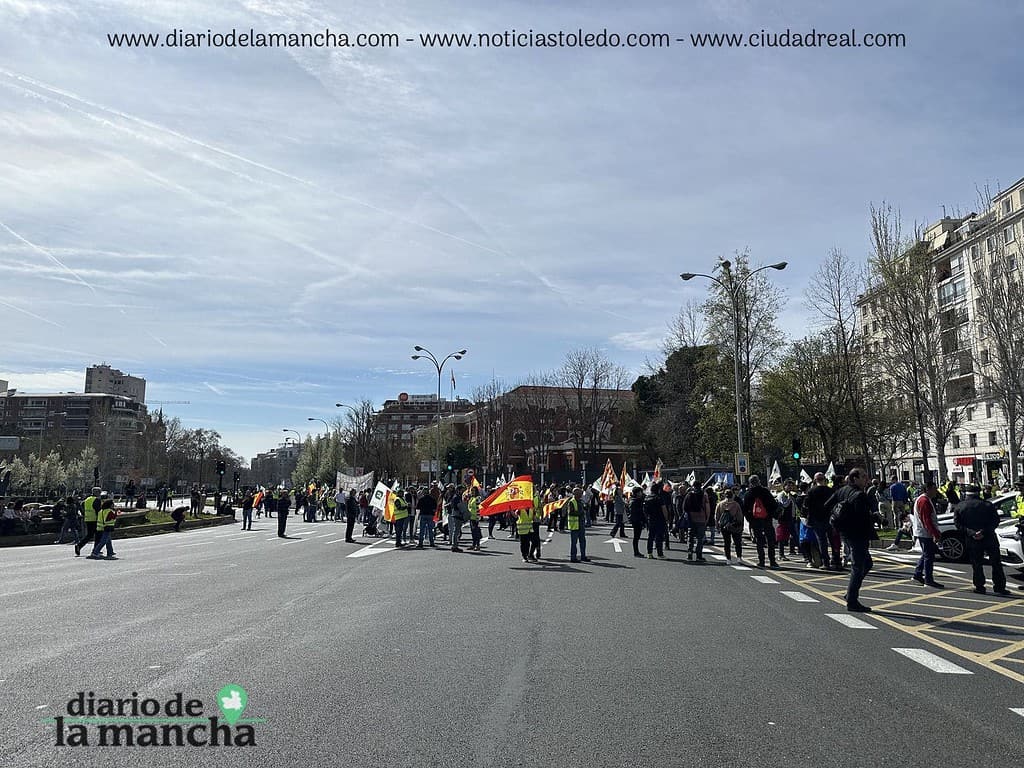 España se Moviliza: La protesta de tractores que recorrió la capital 11