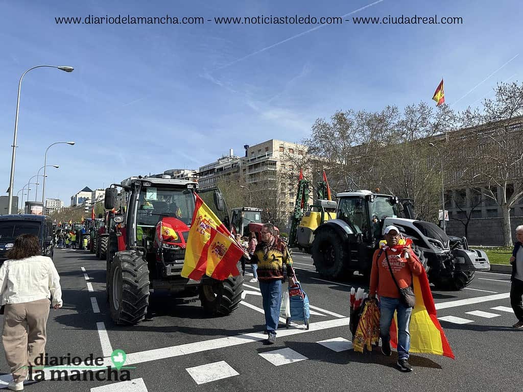 España se Moviliza: La protesta de tractores que recorrió la capital 13