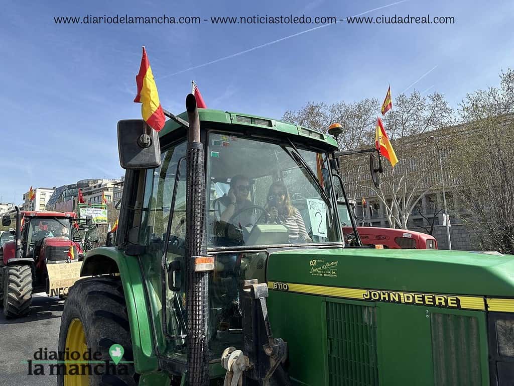 España se Moviliza: La protesta de tractores que recorrió la capital 14