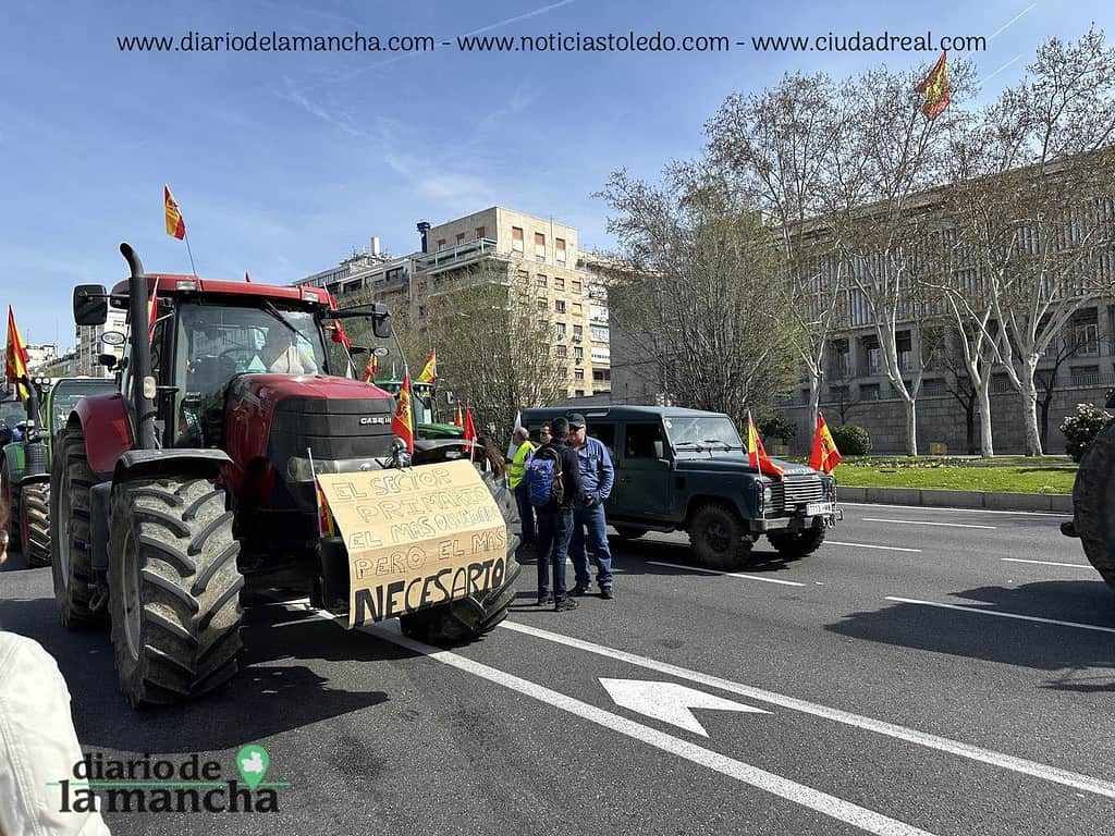 España se Moviliza: La protesta de tractores que recorrió la capital 15