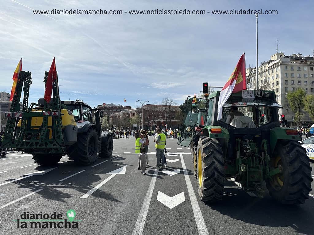 España se Moviliza: La protesta de tractores que recorrió la capital 16