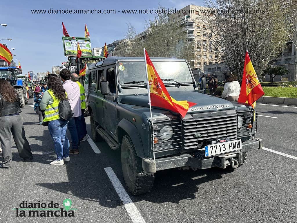 España se Moviliza: La protesta de tractores que recorrió la capital 17