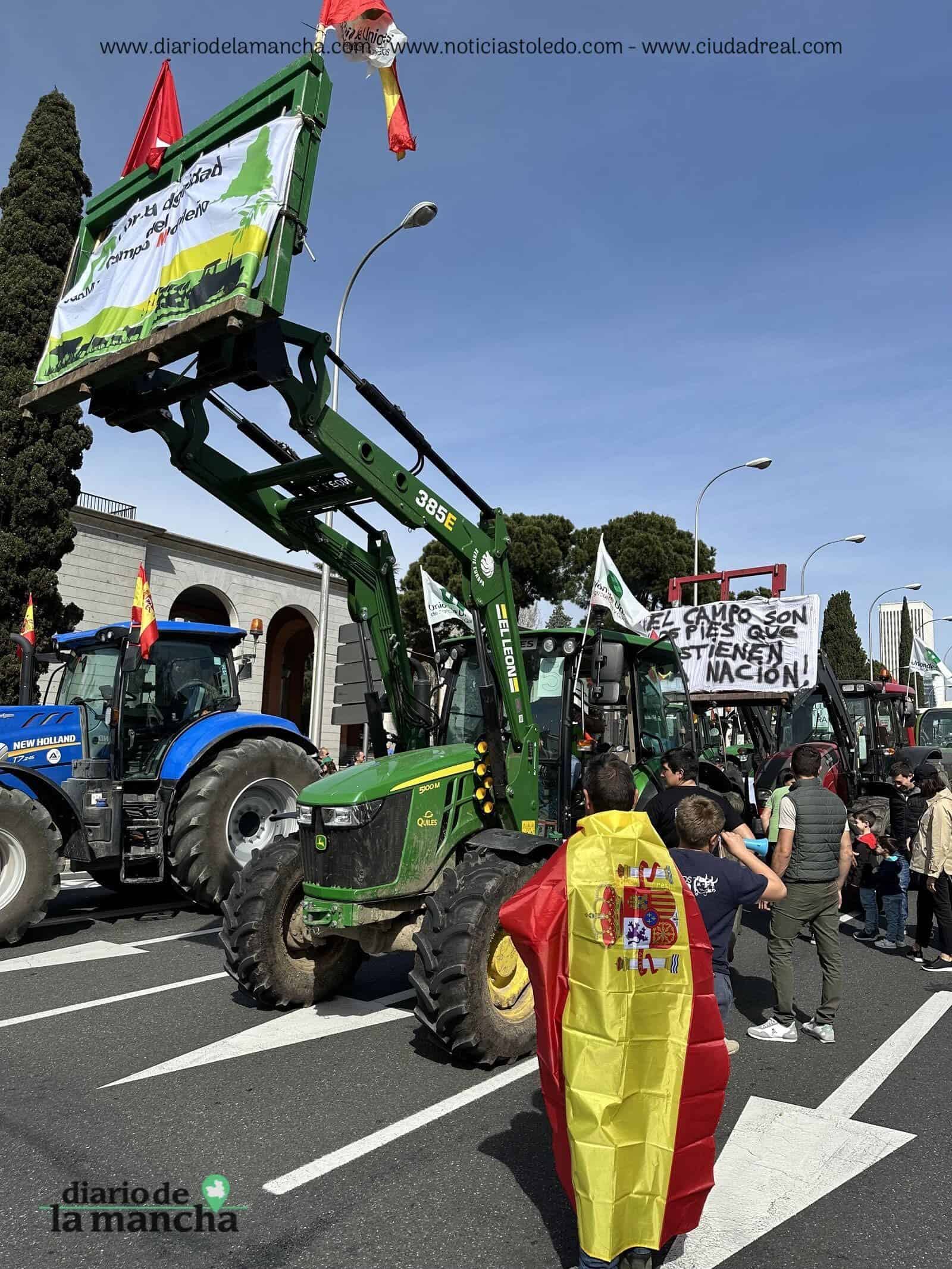 España se Moviliza: La protesta de tractores que recorrió la capital 18