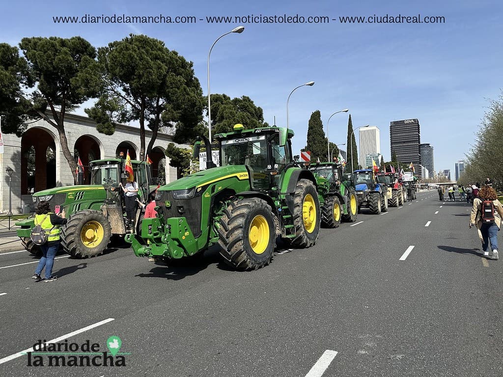 España se Moviliza: La protesta de tractores que recorrió la capital 20