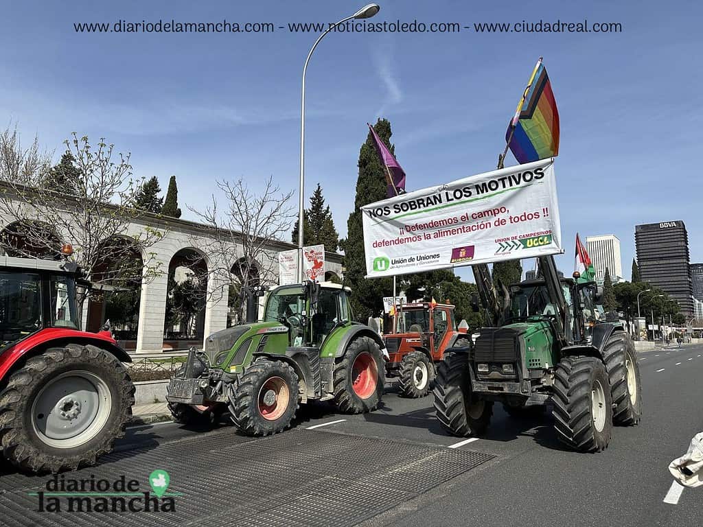 España se Moviliza: La protesta de tractores que recorrió la capital 23