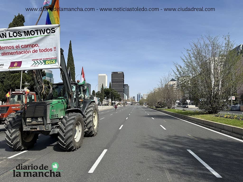 España se Moviliza: La protesta de tractores que recorrió la capital 24