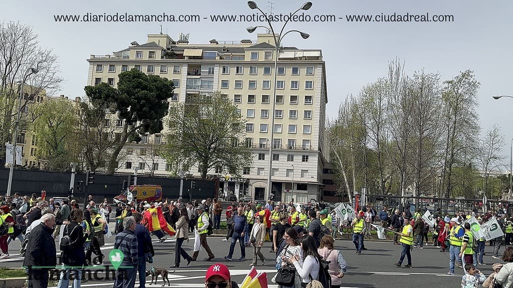 España se Moviliza: La protesta de tractores que recorrió la capital 46