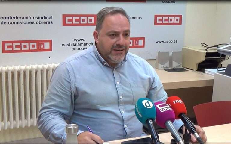 CCOO acusa a Fedeto de dar datos sobre absentismo laboral en la provincia de Toledo "malintencionados y sin objetividad"