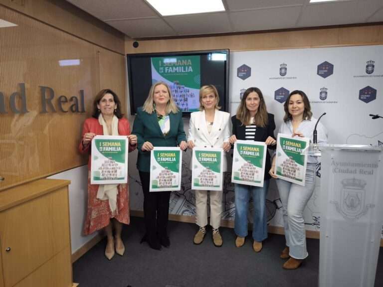 Ciudad Real celebrará del 11 al 17 de mayo su primera 'Semana de la Familia'