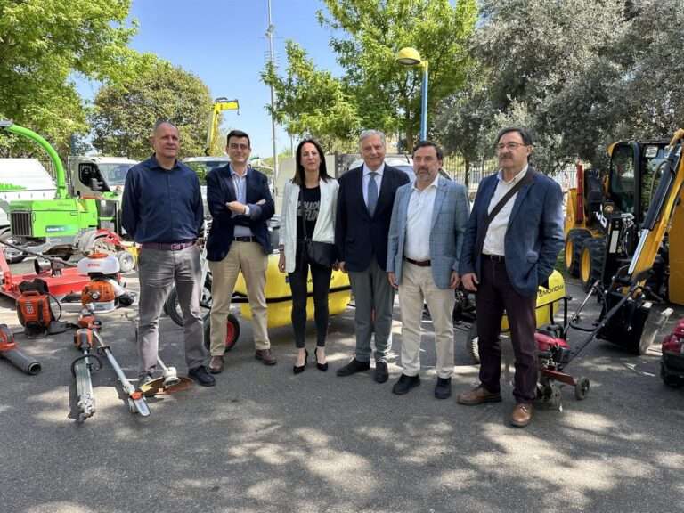 Ciudad Real renueva su maquinaria para el mantenimiento y cuidado de las zonas verdes con 580.000 euros