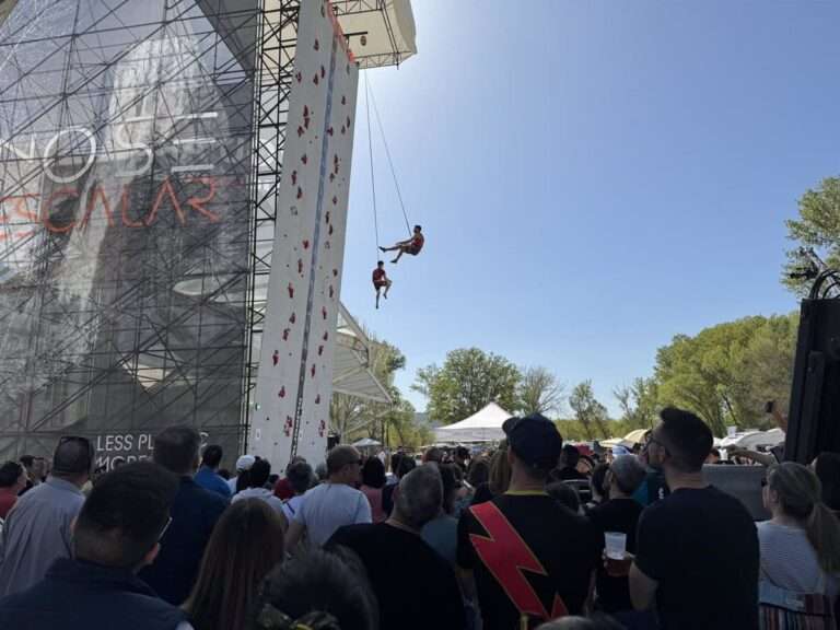 Cerca de 400 deportistas participan en la Copa de España de Velocidad y Bloque de Escalada en Cuenca