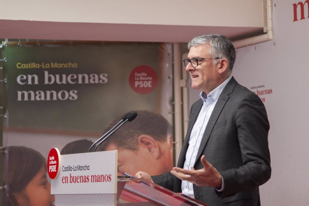 PSOE critica que el PP no diga "claramente" que el AVE a Portugal tiene que vertebrar CLM y unir Toledo y Talavera