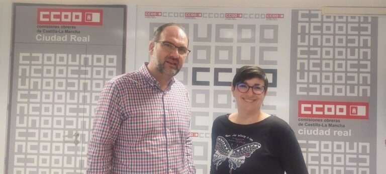 Esther Trujillo, nuevo responsable de Mujer e Igualdad de CCOO Ciudad Real