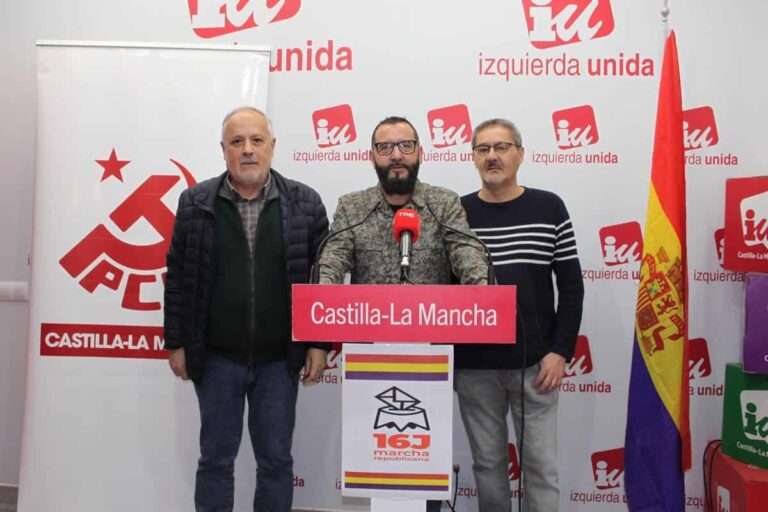 IU y PCE Toledo llaman a la participación en la Marcha del 16 de junio en Madrid en favor de la III República