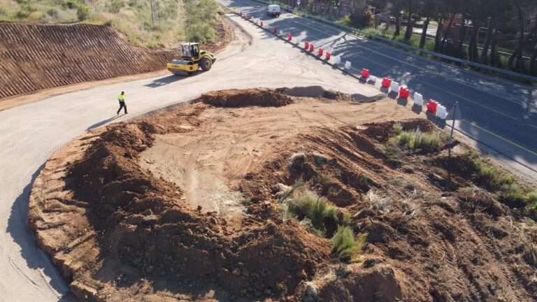 La rotonda a la Residencia Social Asistida San José de Toledo estará lista en junio tras una inversión de 251.000 euros