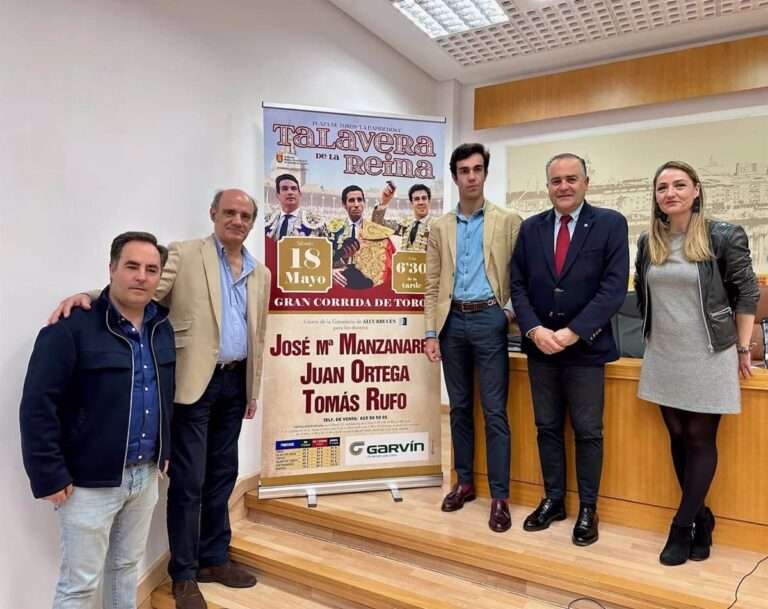 Manzanares, Juan Ortega y Tomás Rufo se enfrentarán a toros de Alcurrucén en la corrida de San Isidro de Talavera