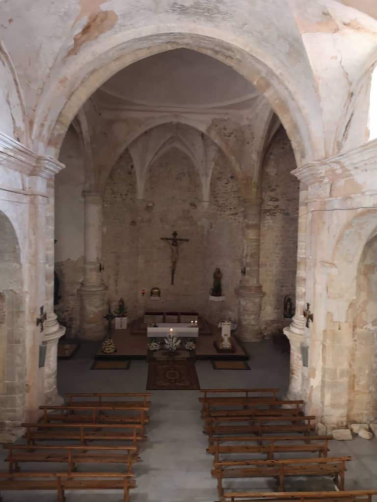 La iglesia de Poyatos, incluida entre los bienes en riesgo de desaparición por Hispania Nostra
