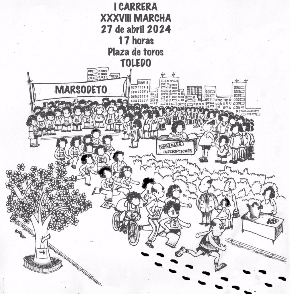 Todo listo para la Marcha anual de Marsodeto, que llenará las calles de Toledo de solidaridad este sábado