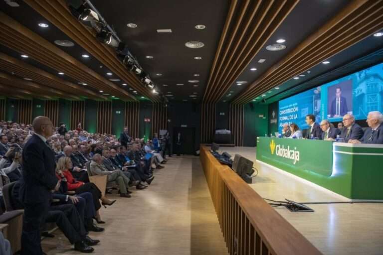 Globalcaja cierra el ejercicio 2023 con un beneficio neto de 92,4 millones gracias a su "compromiso" con el territorio