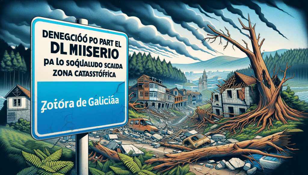 Denegación por parte del Ministerio a la solicitud de Galicia para ser declarada zona catastrófica 6