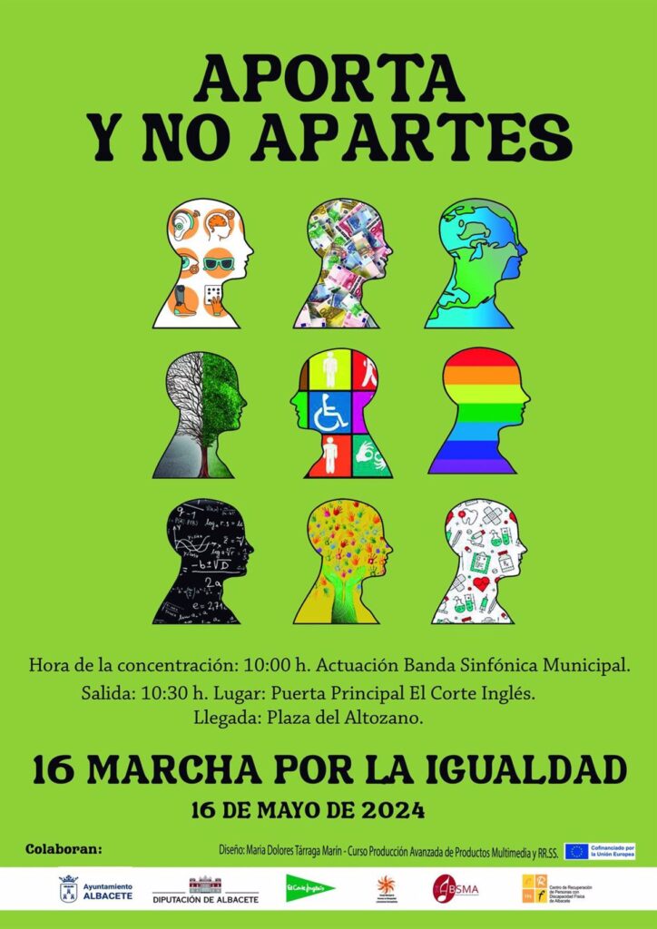 Albacete acoge este jueves la XVI Marcha por la Igualdad en la que se prevén unos 600 asistentes
