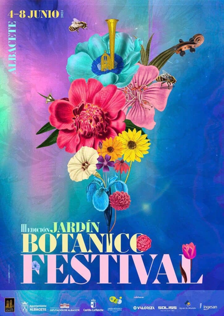 Albacete acoge del 4 al 8 de junio la III edición del 'Jardín Botánico Festival' que contará con Santiago Auserón