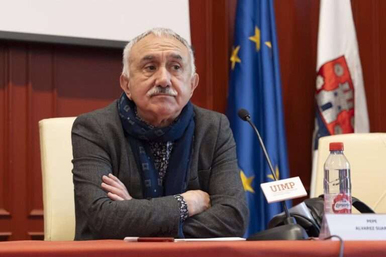 Álvarez (UGT) no cree que la foto de Milei con la CEOE "retrate" al empresariado español