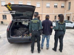Detenido por el robo de cable de cobre del tendido telefónico en siete términos municipales de Guadalajara