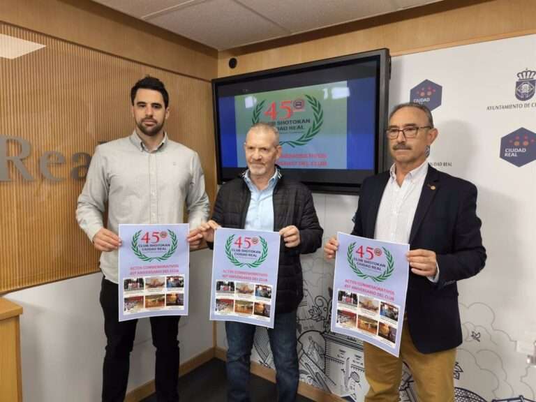 Club Shotokan celebra 45 años inculcando valores del karate en Ciudad Real desde este miércoles con varias actividades