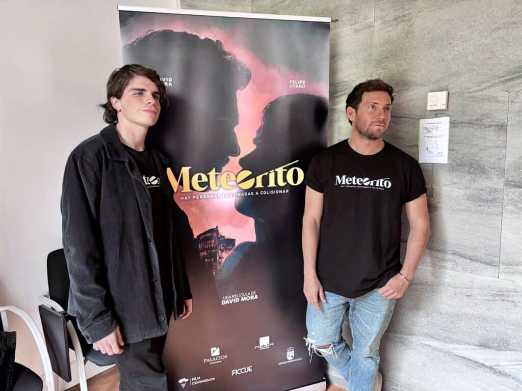 David Mora y Felipe Otaño encarnarán en Cuenca una película sobre las personas que impactan en tu vida como un meteorito