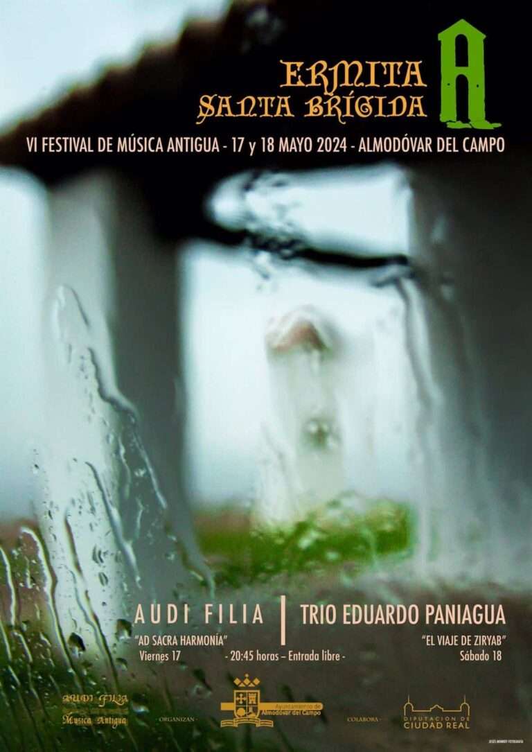 El VI Festival de Música Antigua en Santa Brígida llevará a Eduardo Paniagua a Almodóvar del Campo