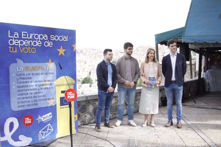 PSOE C-LM pide participar y reclama "un voto por la convivencia" frente a quienes buscan ganar "a base del insulto"