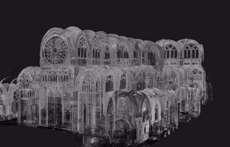 Comienza el escaneo 3D de la Catedral de Toledo cuyos resultados alumbrarán una replica digital del templo