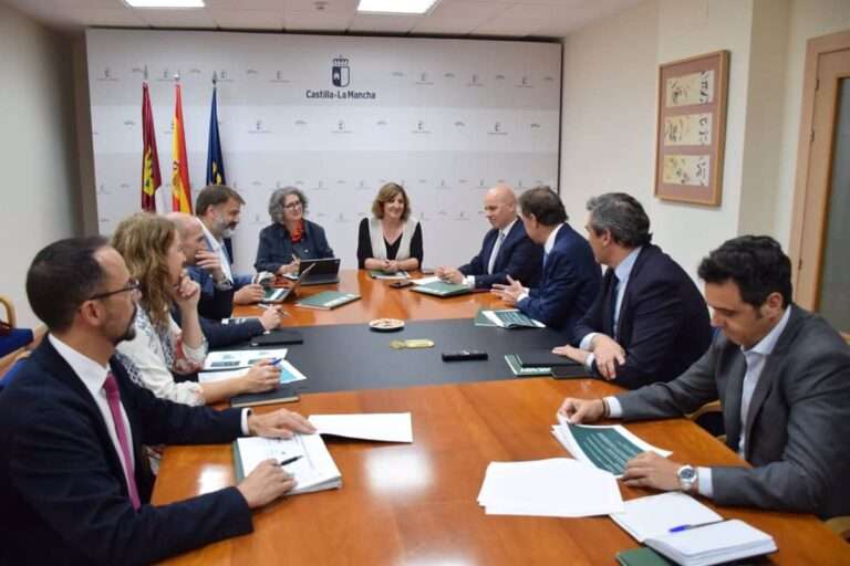 La Junta mantiene una reunión con RIC Energy para evaluar los proyectos de la empresa en energía renovables en C-LM